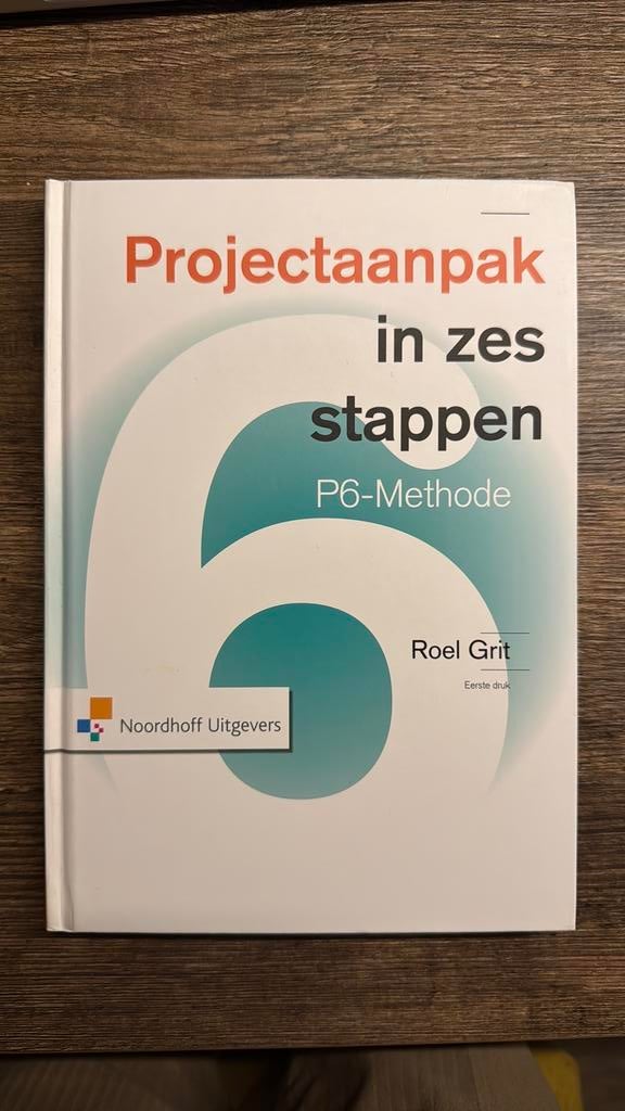 Roel Grit - Projectaanpak in zes stappen, Sociale wetenschap, Roel Grit, Ophalen of Verzenden, Zo goed als nieuw