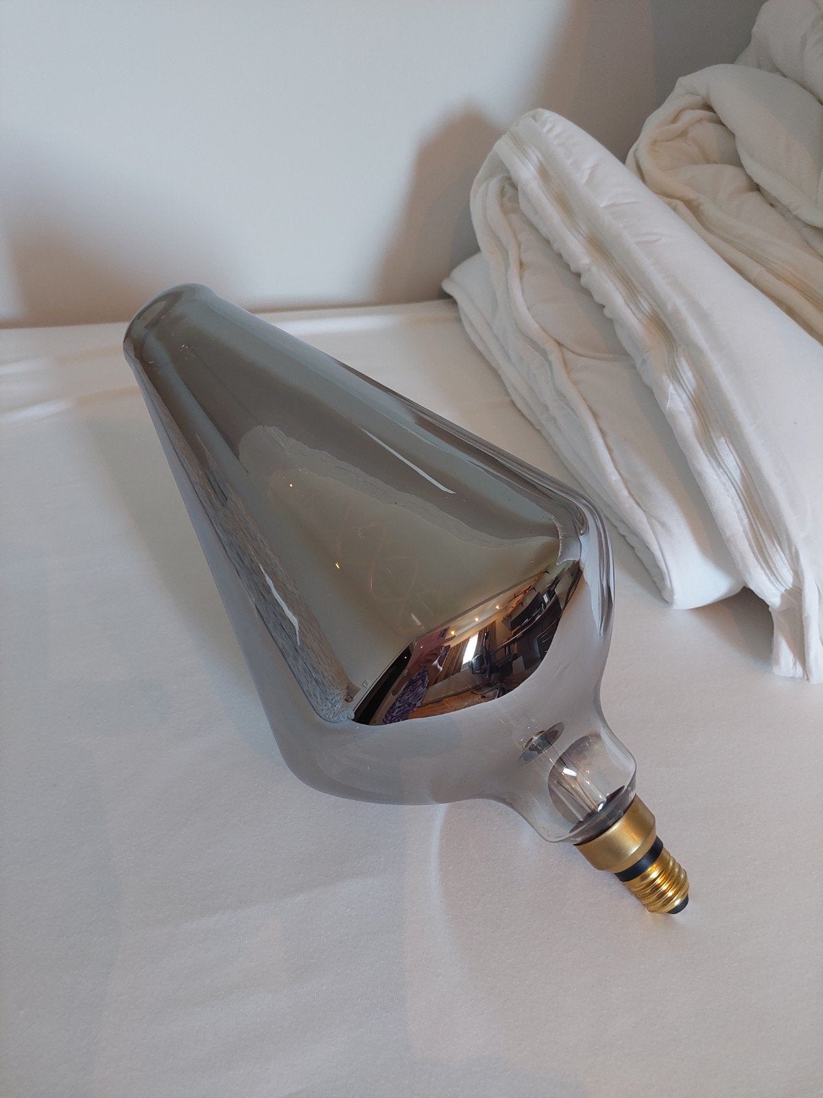 Calex Vienna Globe LED Lamp Ø188 E27 Titanium, Ophalen