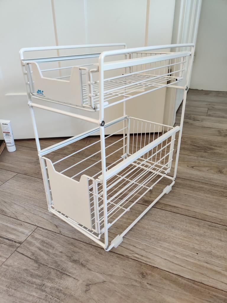 Under the sink organizer 22x37x44, Huis en Inrichting, Ophalen, Overige typen, Zo goed als nieuw, Metaal