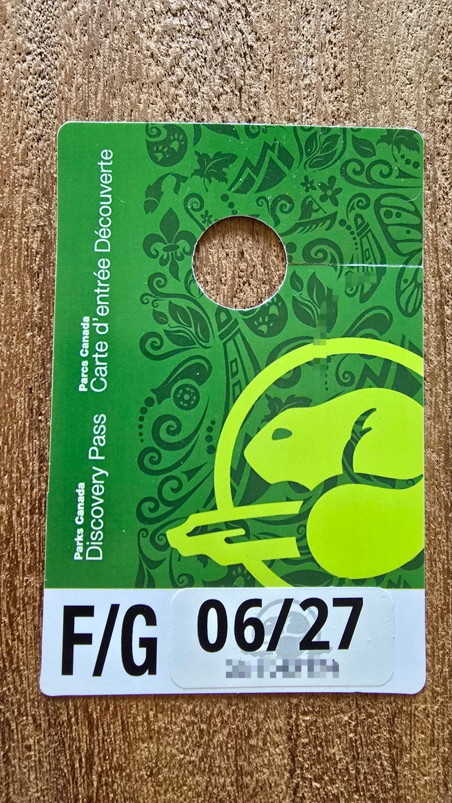 Annual pass natuurparken Canada., Drie personen of meer