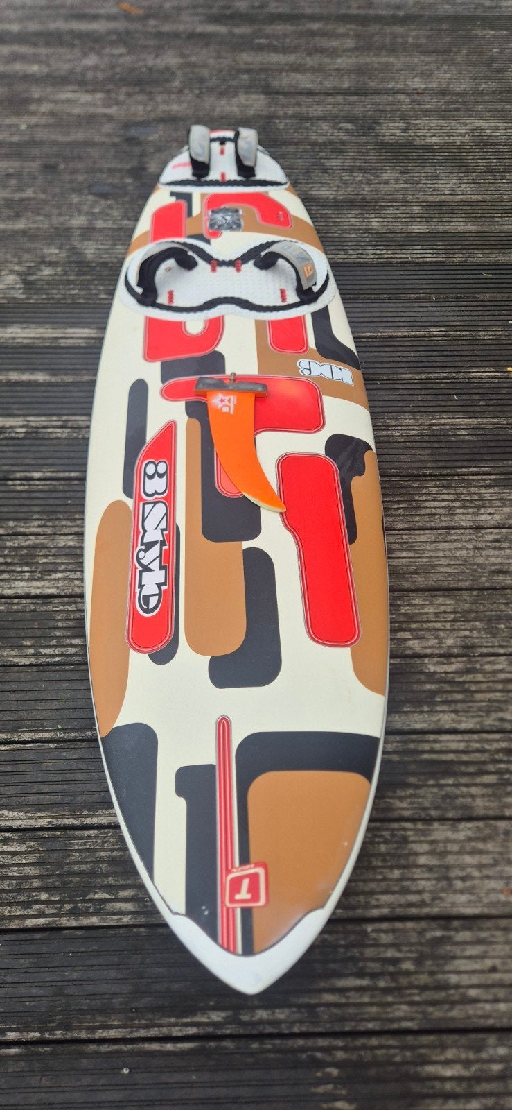 Tabou 3s 106 liter, Watersport en Boten, Met voetbanden, 250 tot 300 cm, Gebruikt, Tabou