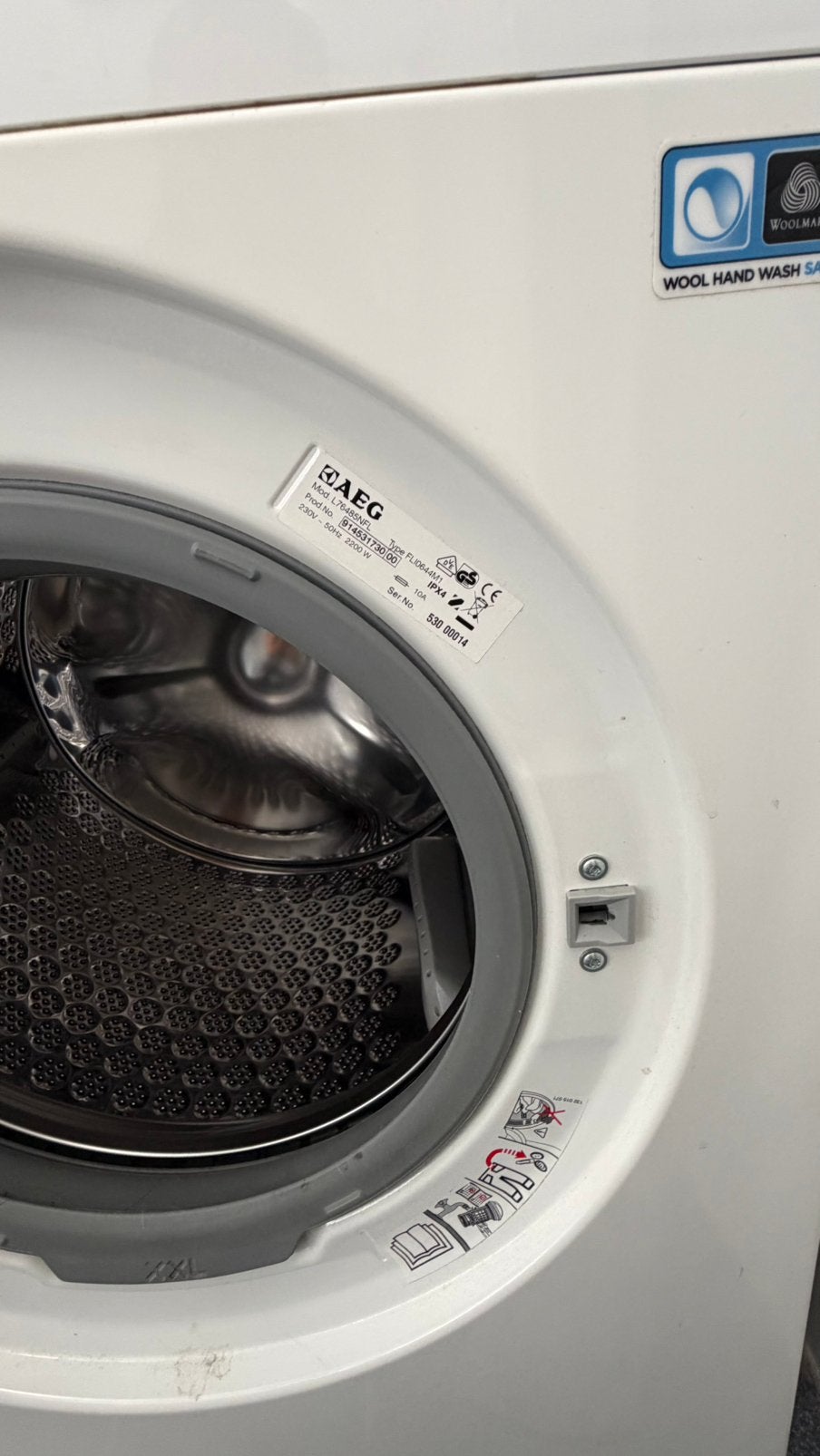 Foto 12 van AEG Wasmachine & AEG Warmtepompdroger (Set of Los Te Koop)