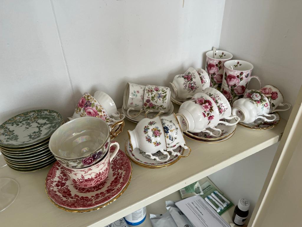 Diverse Vintage Engelse Kop en Schotels, Ophalen
