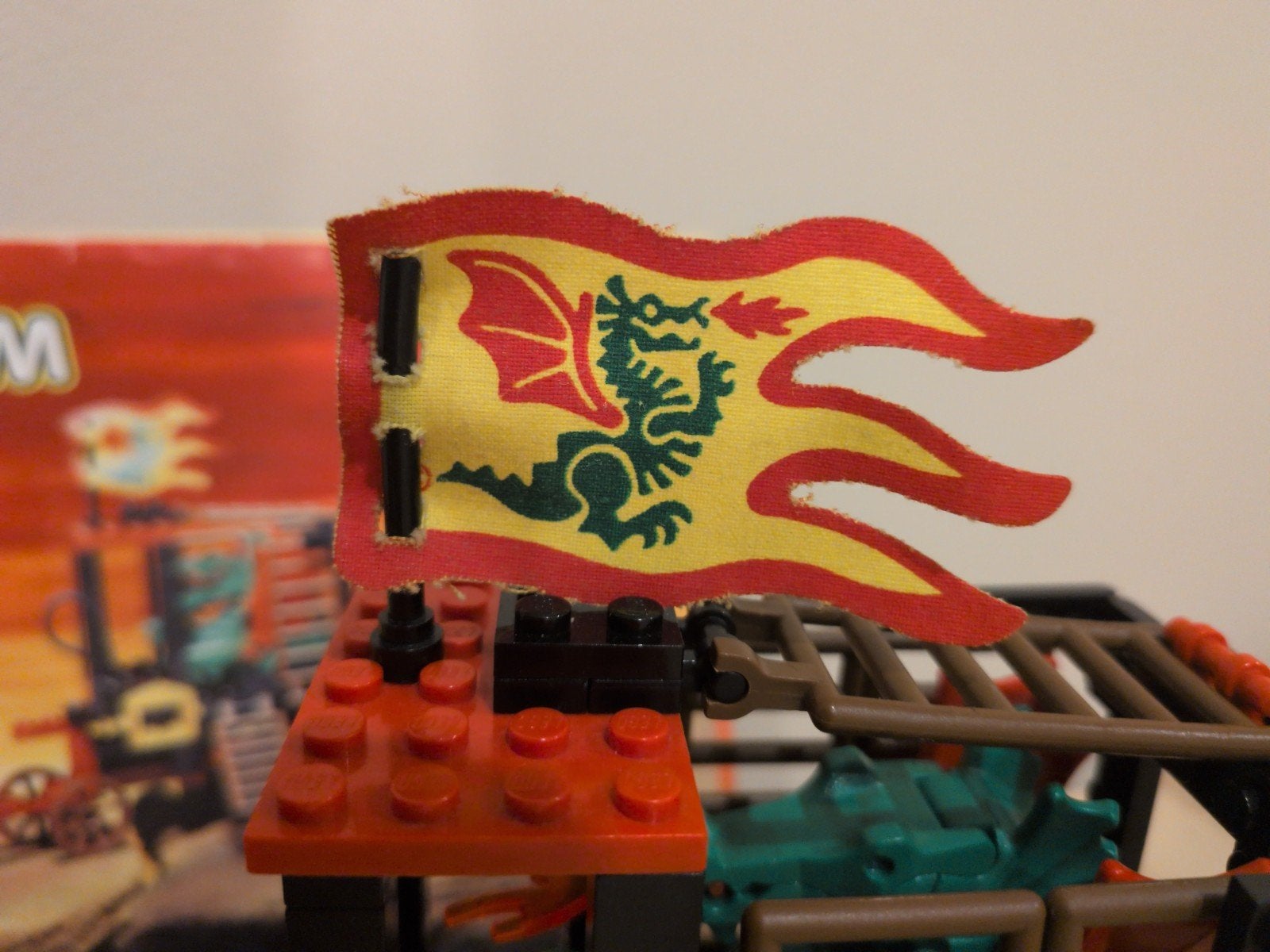 Lego 6056 - Dragon Wagon, Gebruikt, Lego, Ophalen of Verzenden, Castle