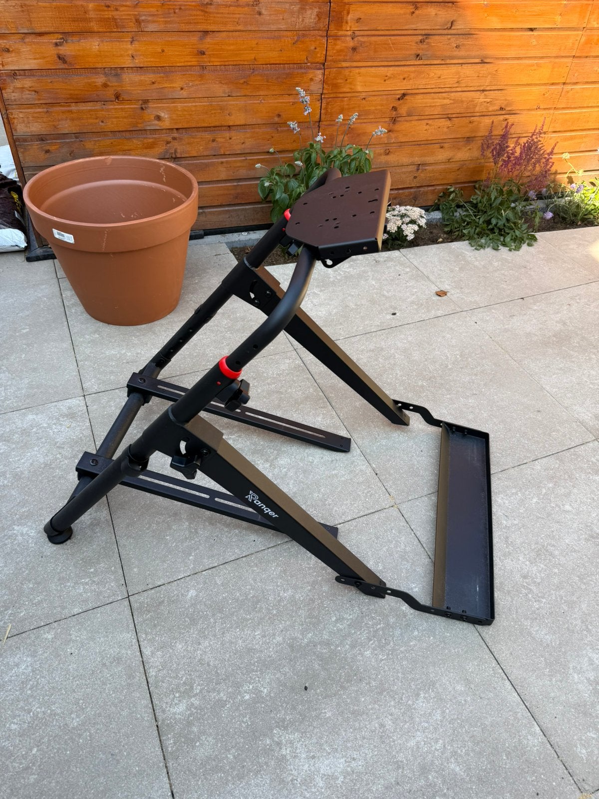 Wheelstand sim race, Ophalen