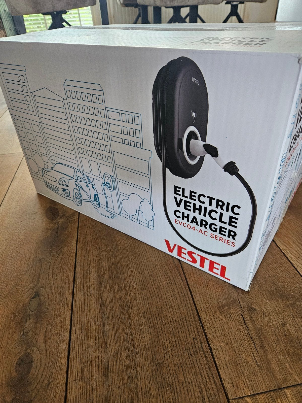 Vestel EVCO4-AC 22 kW Type-2 Laadstation, Ophalen