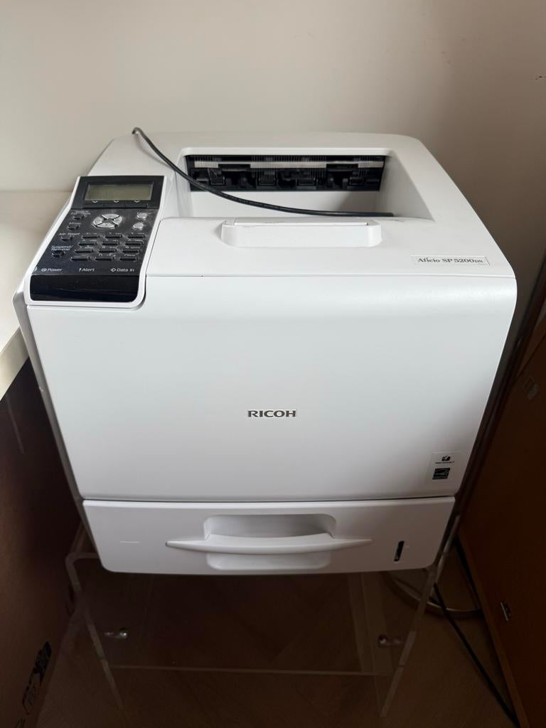 Ricoh Aficio SP 5200S printer, Zwart-en-wit printen, Gebruikt, Printer, Ophalen of Verzenden