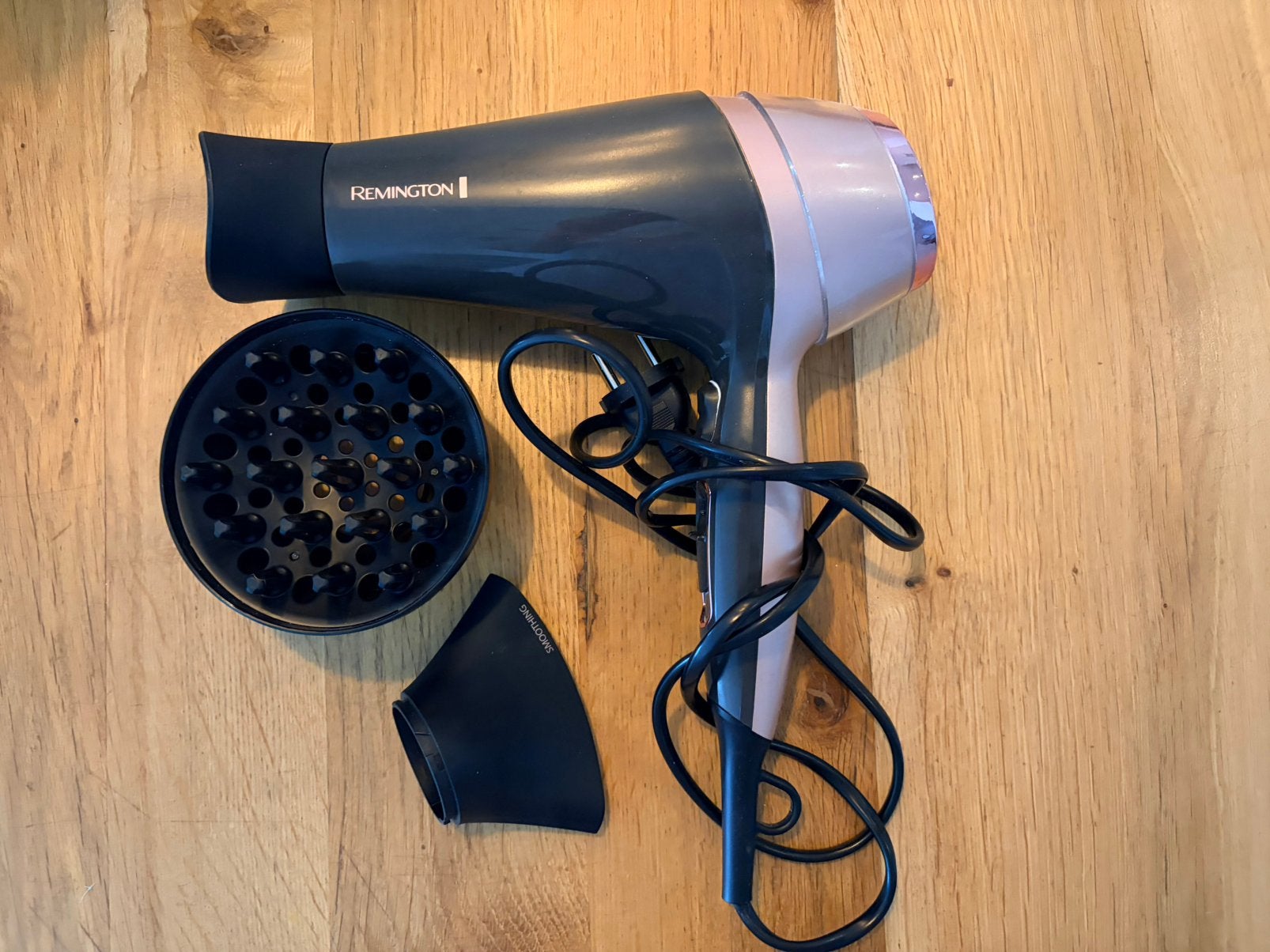 Remington föhn D5706 Curl & Straight Confidence ZGAN!!!, Ophalen of Verzenden, Zo goed als nieuw, Haarverzorging