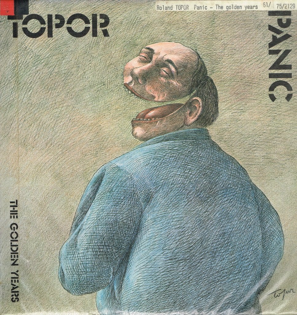 Topor: The Golden Years" Catalogus Stedelijk Museum 1977, LP, Gebruikt, Originele persing, Ophalen of Verzenden