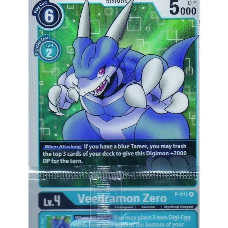 DigiMon TCG Veedramon Zero P, Ophalen of Verzenden, Nieuw, Losse kaart