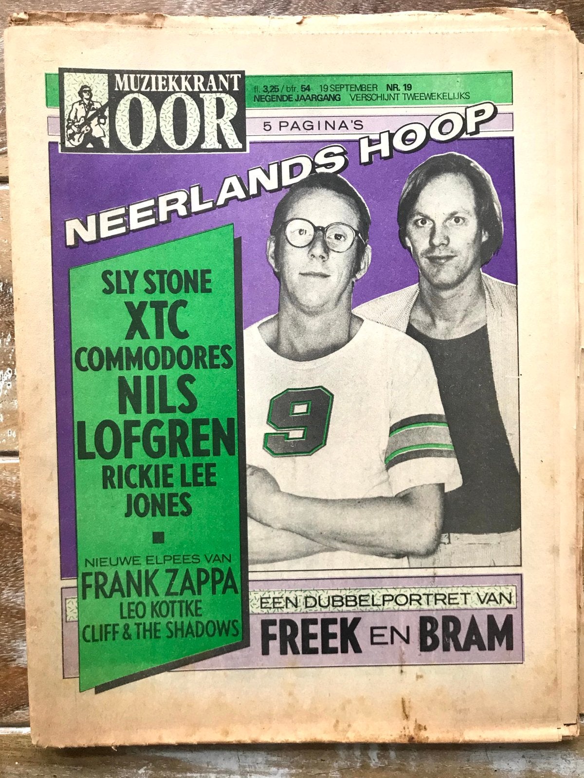 Muziekkrant OOR 1979 NILS LOFGREN Frank Zappa COMMODORES XTC, Ophalen of Verzenden, Zo goed als nieuw, Muziek, Film of Tv