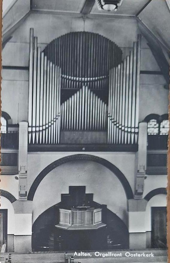 Aalten- Orgelfront Oosterkerk, Verzenden, 1960 tot 1980, Gelopen, Overijssel