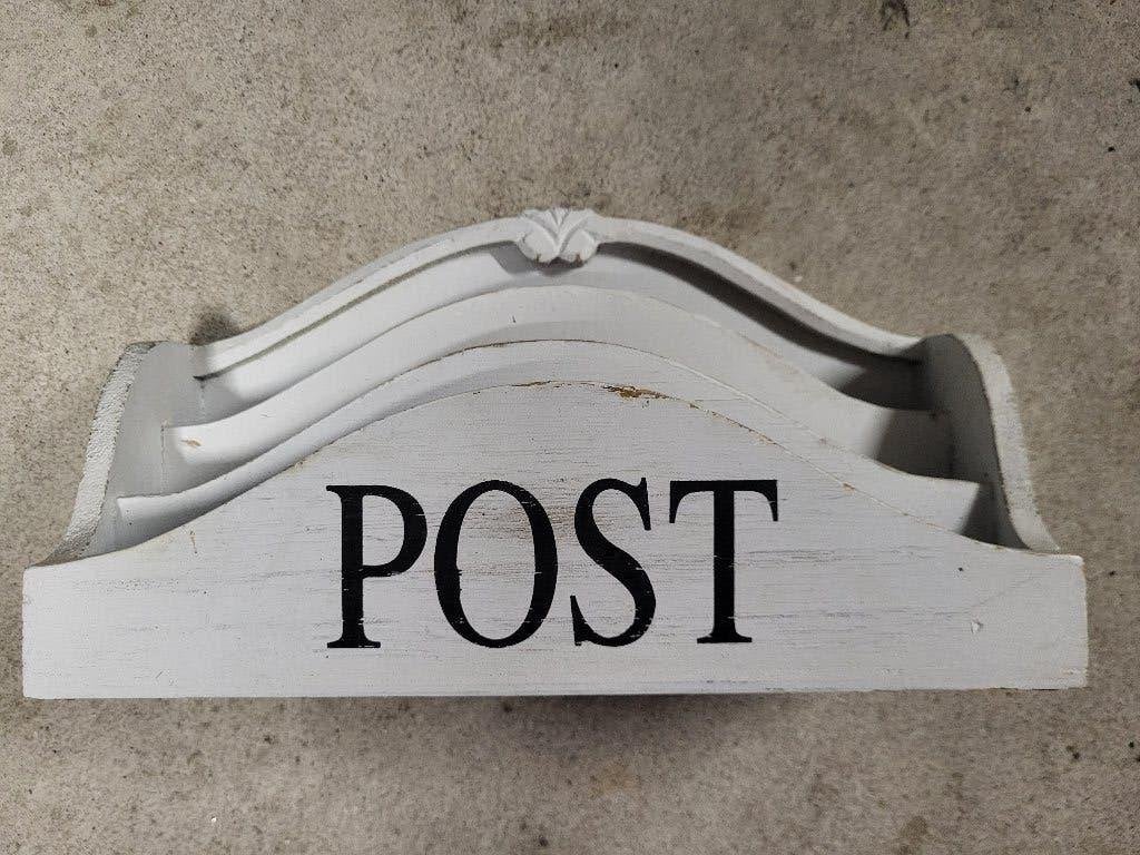 Houten postbakje, Ophalen of Verzenden