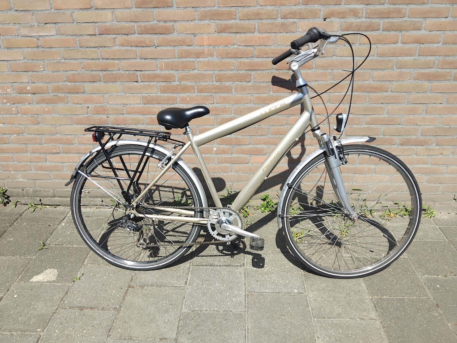 Herenfiets 28inch 50cm framehoogte, 49 tot 53 cm, Ophalen, Minder dan 10 versnellingen, Overige merken