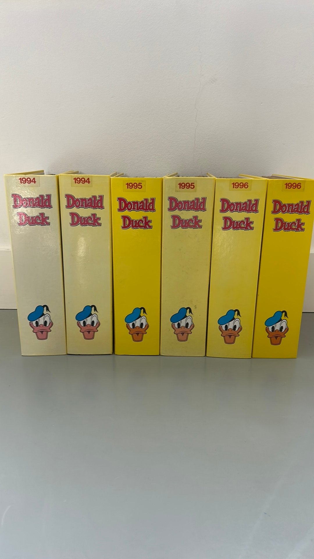Donald Duck – 3 complete jaargangen in mappen, Boeken, Complete serie of reeks, Ophalen of Verzenden, Gelezen, Europa