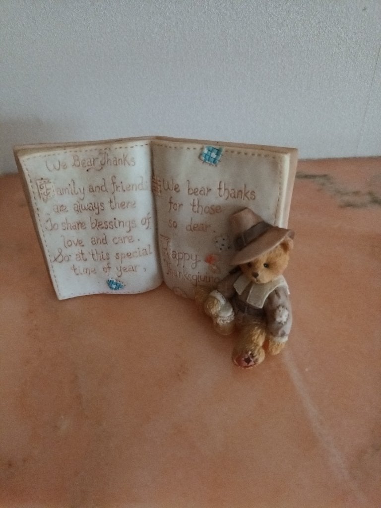 Cherished teddies, Ophalen of Verzenden, Zo goed als nieuw, Beeldje, Cherished Teddies