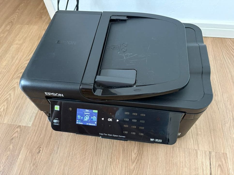 Epson WF-3520 All-in-One Printer Scanner A4, Ophalen, Gebruikt, Canon, Inkjetprinter