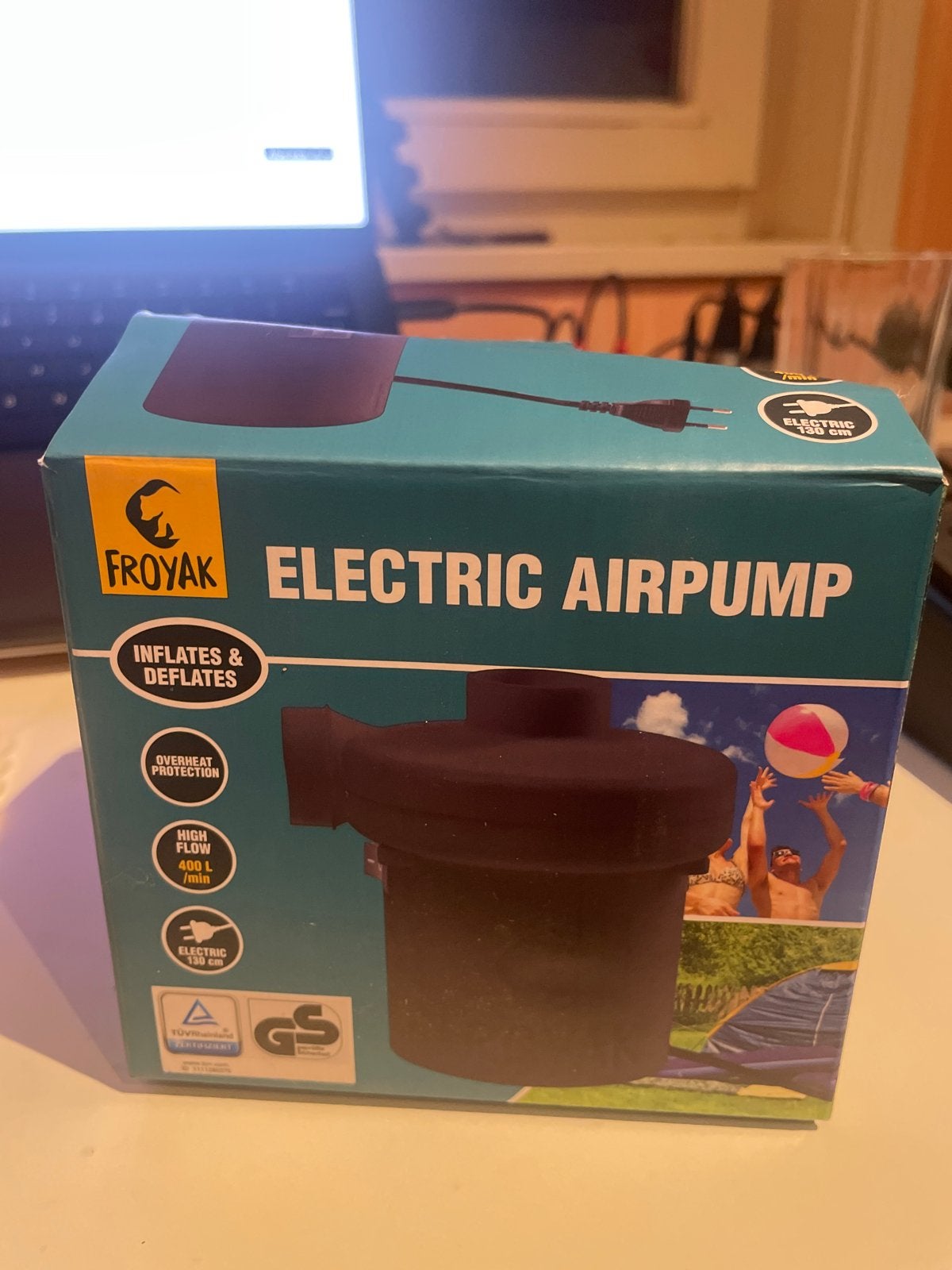 Froyak Elektrische Luchtpomp - Nieuw in Doos, Ophalen of Verzenden, Nieuw