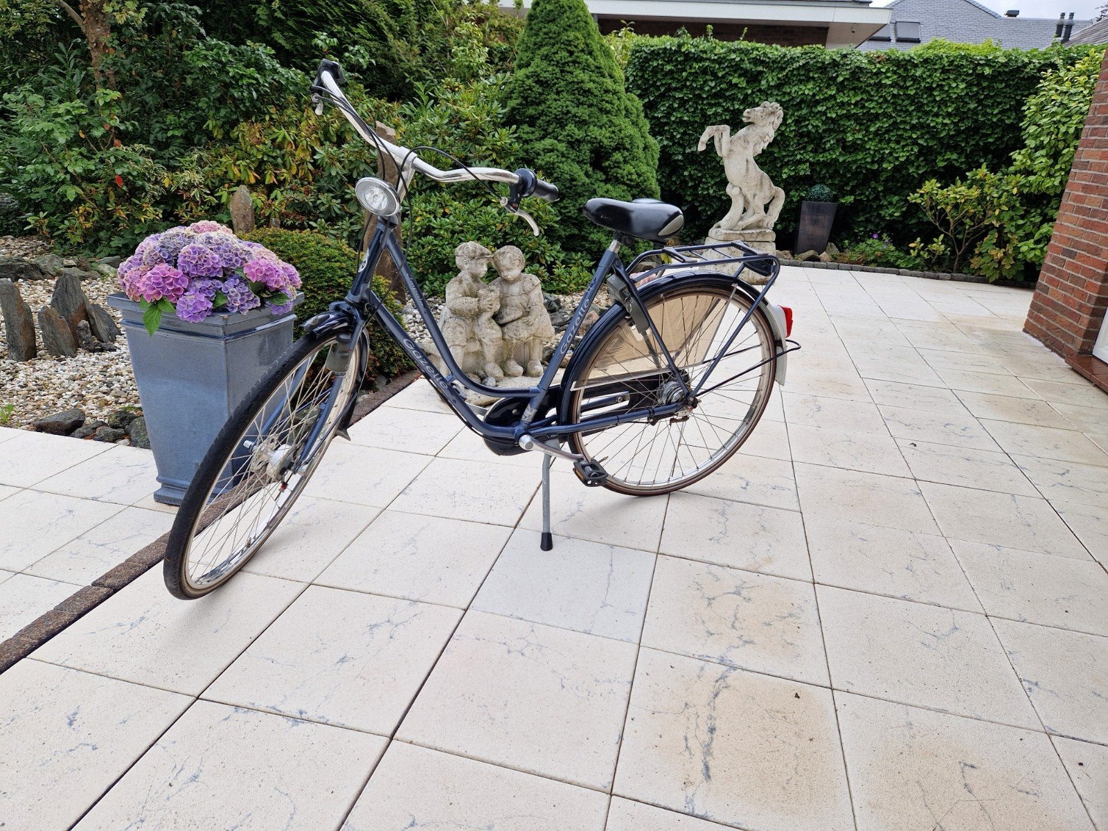 Gazelle Impala damesfiets, Ophalen, Versnellingen, Gazelle, Trommelrem