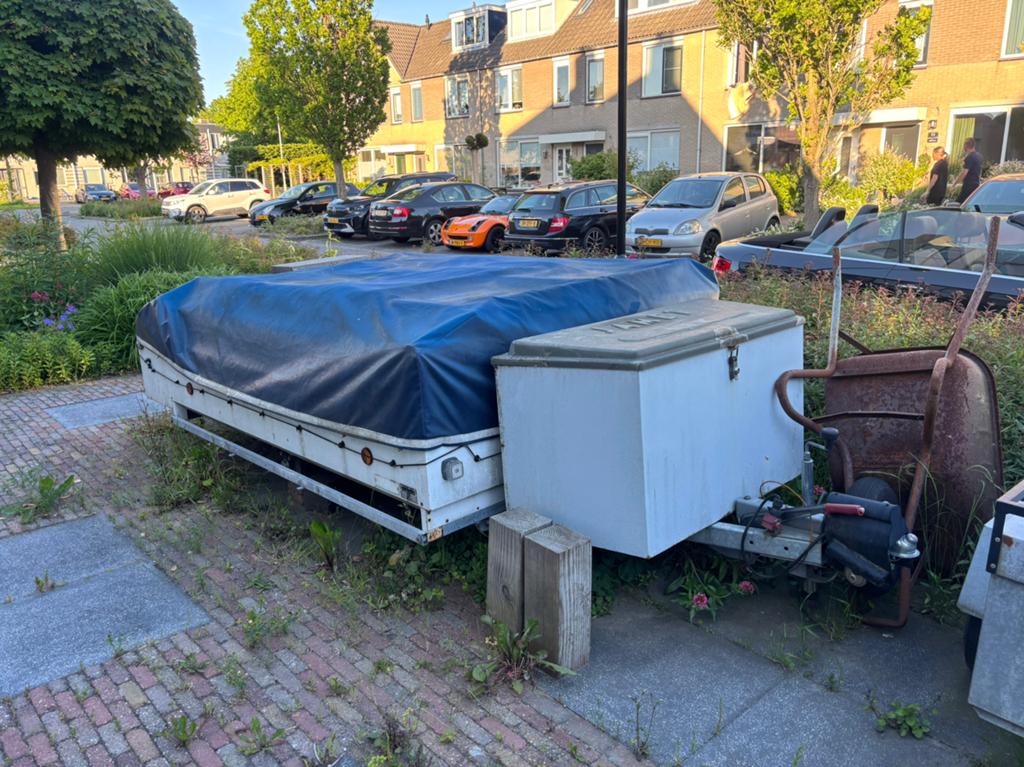 Vouwwagen., Ophalen, Trigano