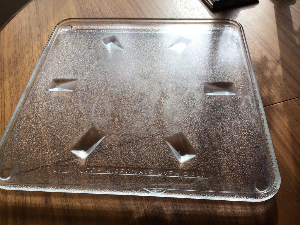 Glazen plaat voor magnetron - For Microwave Oven Only, Ophalen, Gebruikt, Draaiplateau