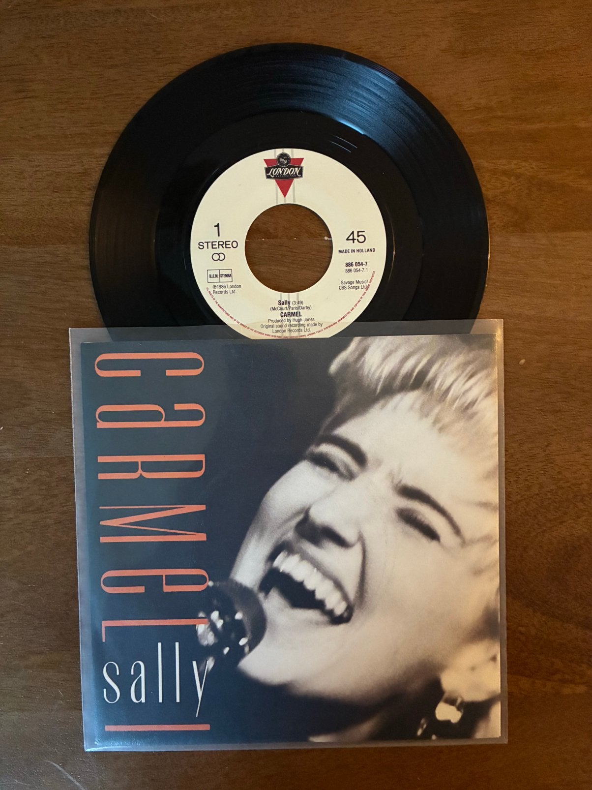 Carmel - Sally, Ophalen of Verzenden, 7 inch