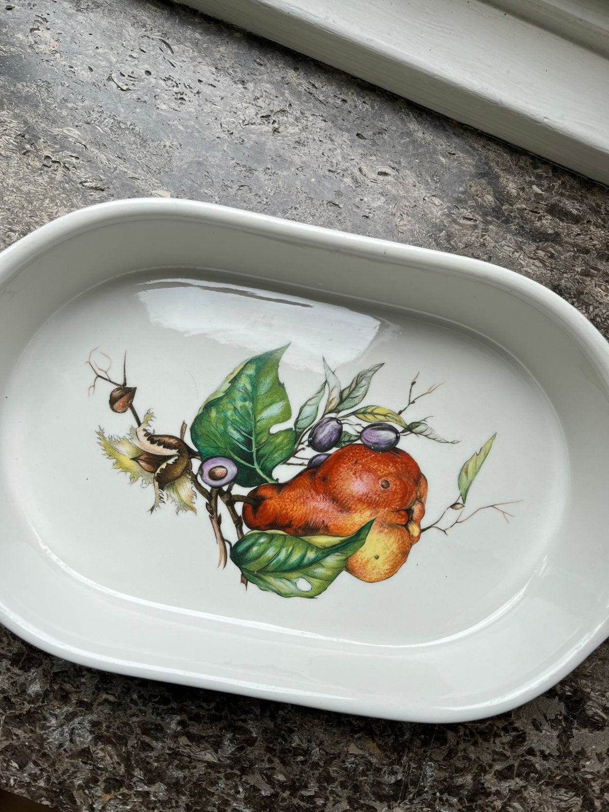 Vintage Villeroy & Boch Ovenschaal, Huis en Inrichting, Ophalen, Overige stijlen, Porselein, Schaal of Schalen