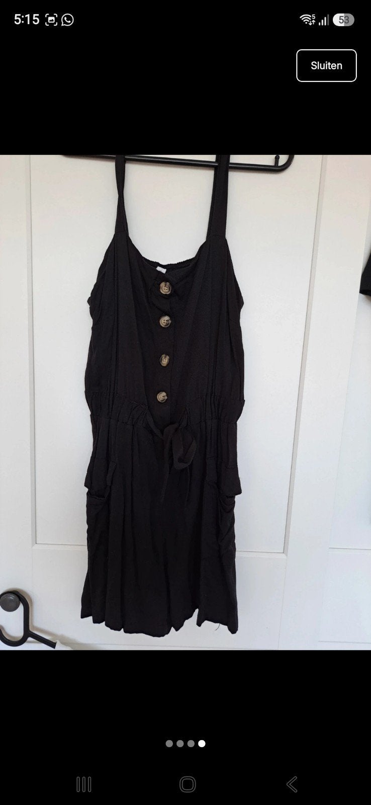Zwarte jumpsuit x New Yorker, Zwart, New Yorker, Ophalen of Verzenden, Zo goed als nieuw