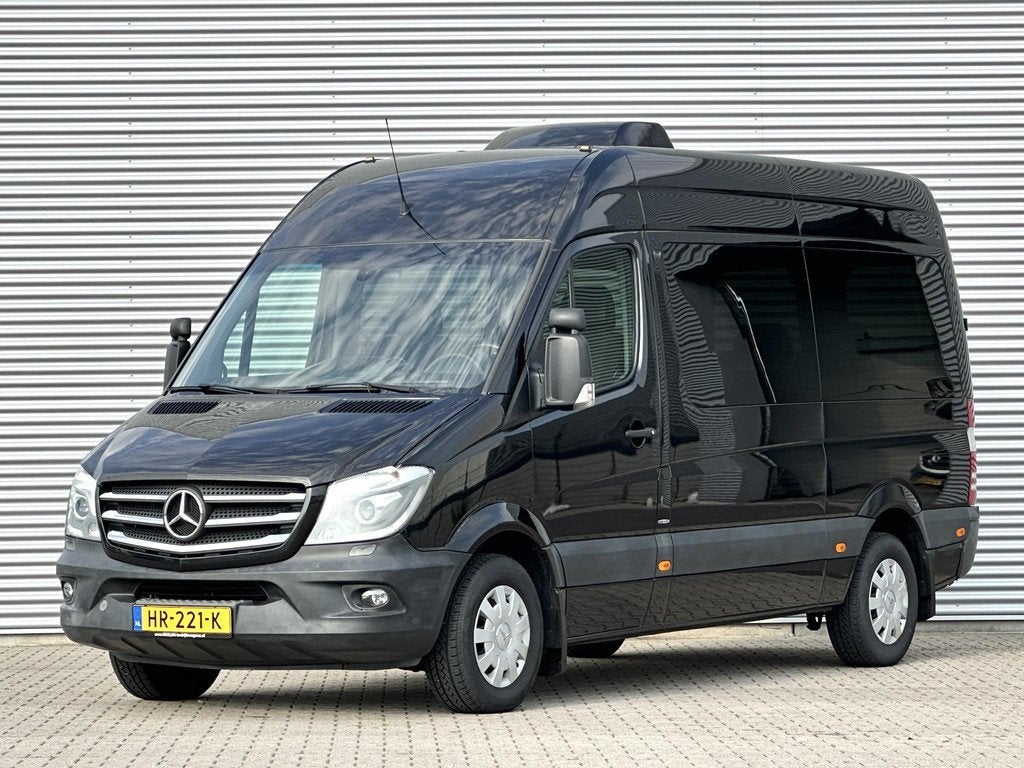 Mercedes-Benz Sprinter 213 2.2 BlueTEC Automaat personenbus, Auto's, Automaat, Gebruikt, 2489 kg, Zwart