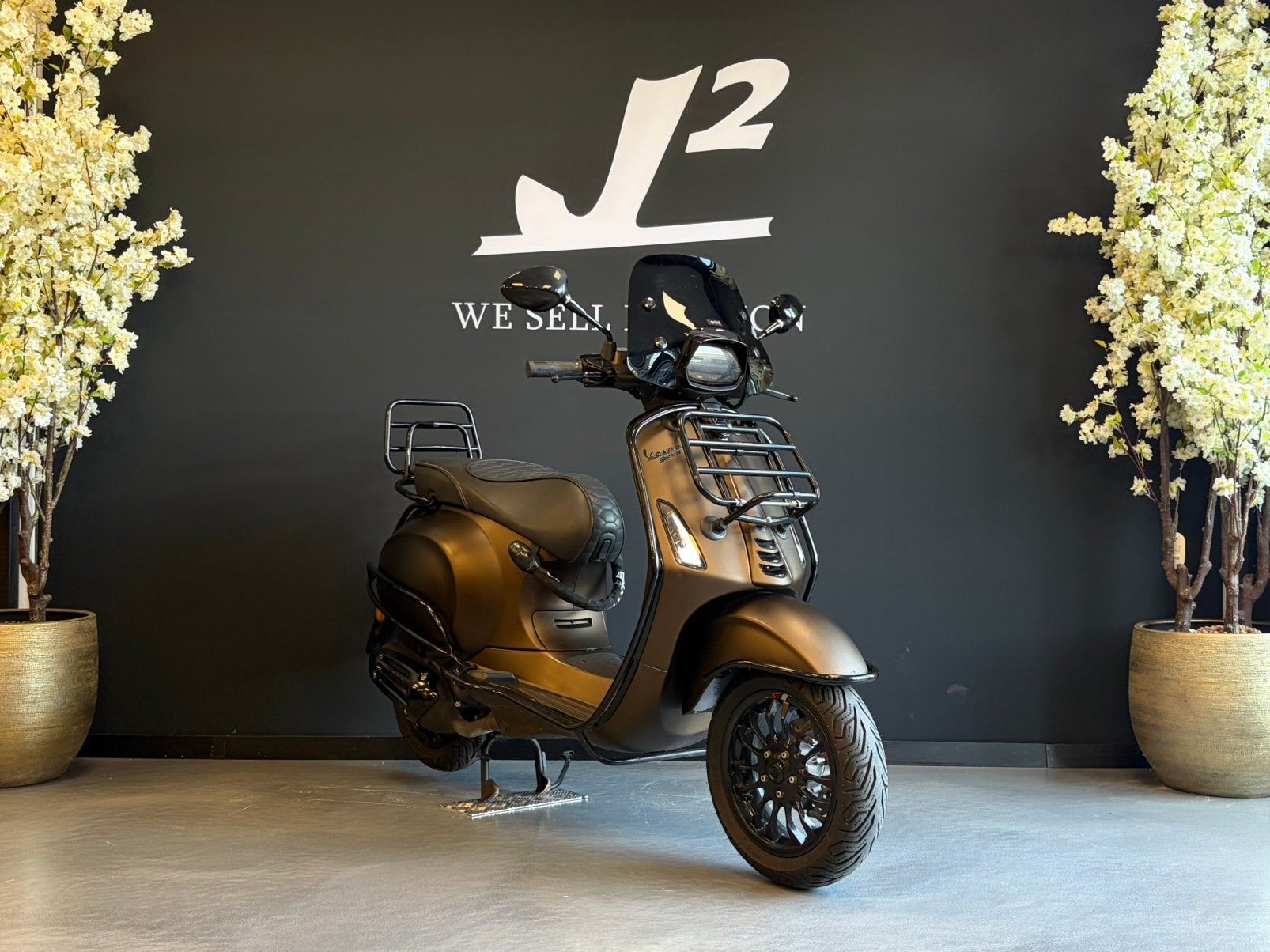 Vespa Sprint | Marakkech Bruin | Snor | 2021 | 6989 km, Fietsen en Brommers, Brommers | Puch, Overige modellen, ., Ophalen of Verzenden