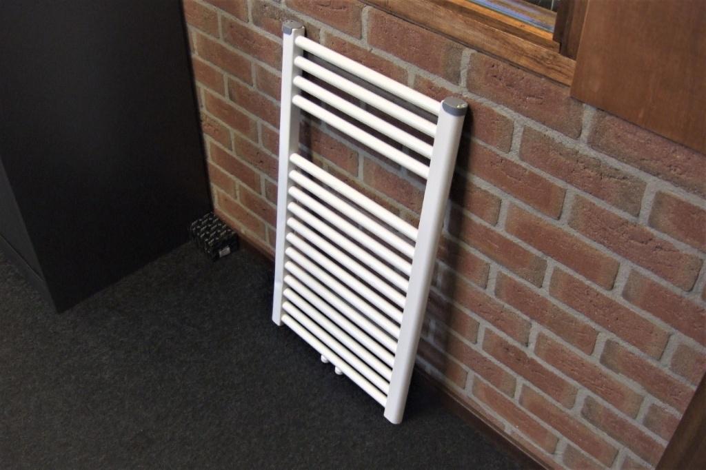 Designradiator wit 800 x 450 mm, Ophalen, Nieuw, Wit, Metaal
