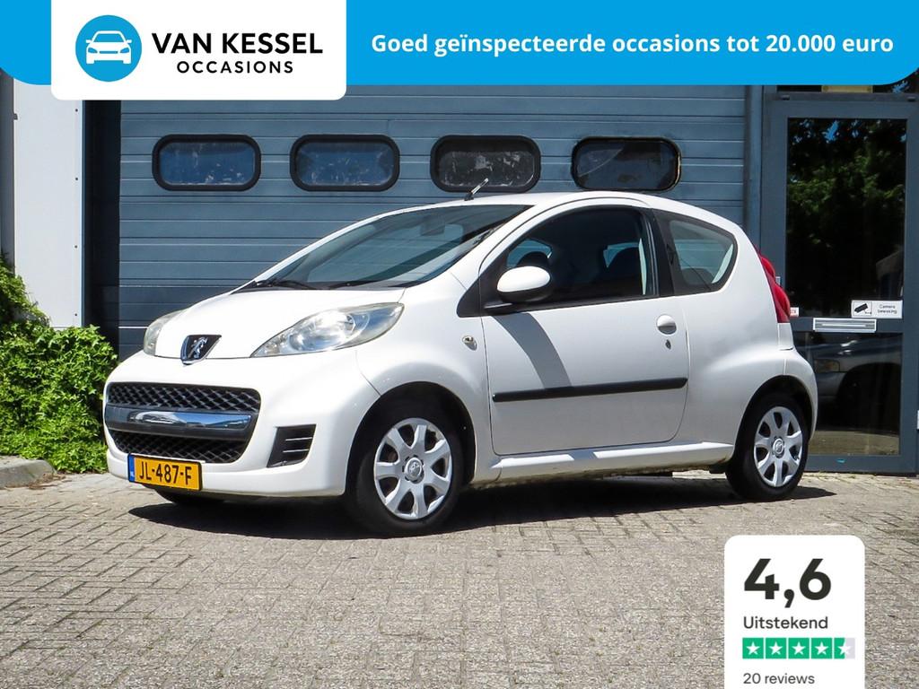 Peugeot 107 1.0-12V XS | Airco | Nwe APK bij aflevering, Auto's, Peugeot, Bedrijf, Te koop, ABS, Airbags, Airconditioning, Centrale vergrendeling