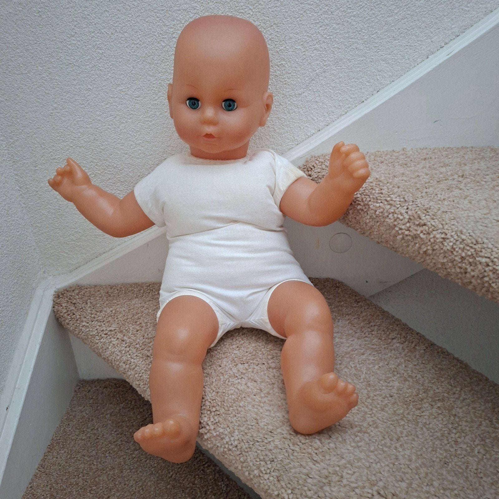 Grote Babypop 60 cm - Ideaal voor Spel & Massage, Ophalen, Nieuw, Babypop