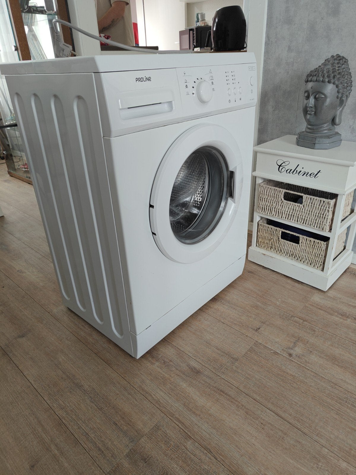 wasmachine, Ophalen, 1200 tot 1600 toeren, Gebruikt, 4 tot 6 kg