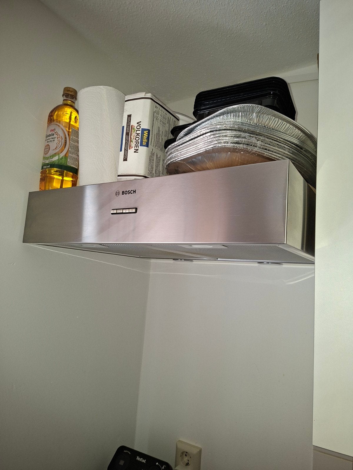 afzuigkap onderbouw, Ophalen of Verzenden, 200 tot 400 m³ per uur, Onderbouw afzuigkap