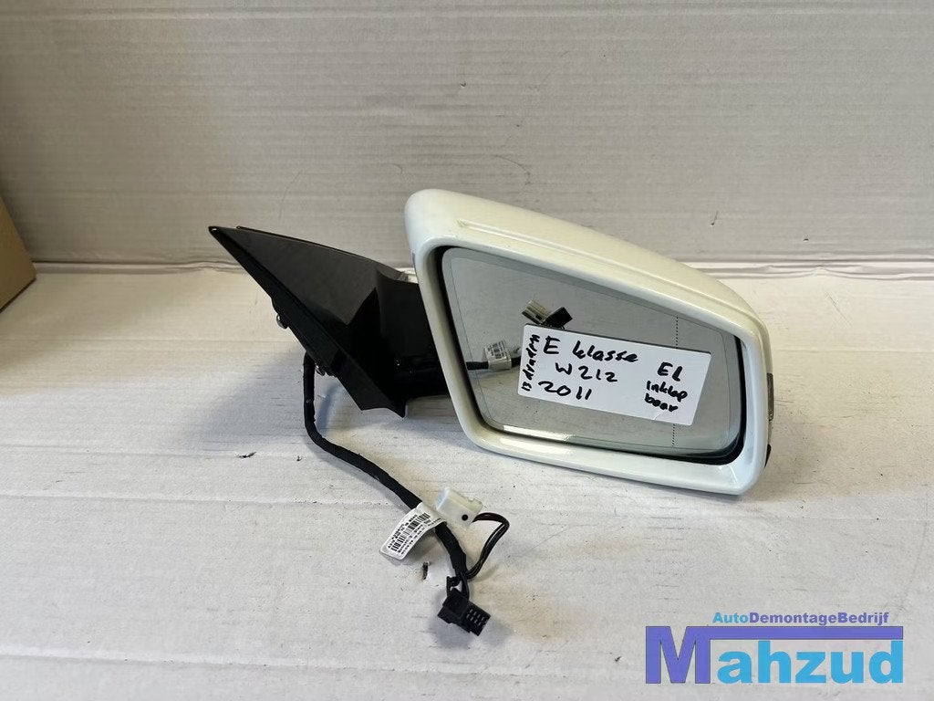 MERCEDES E KLASSE W212 Wit rechts spiegel 2009-2013, Auto-onderdelen, Gebruikt, Mercedes-Benz AG, Mercedes-Benz, Ophalen of Verzenden