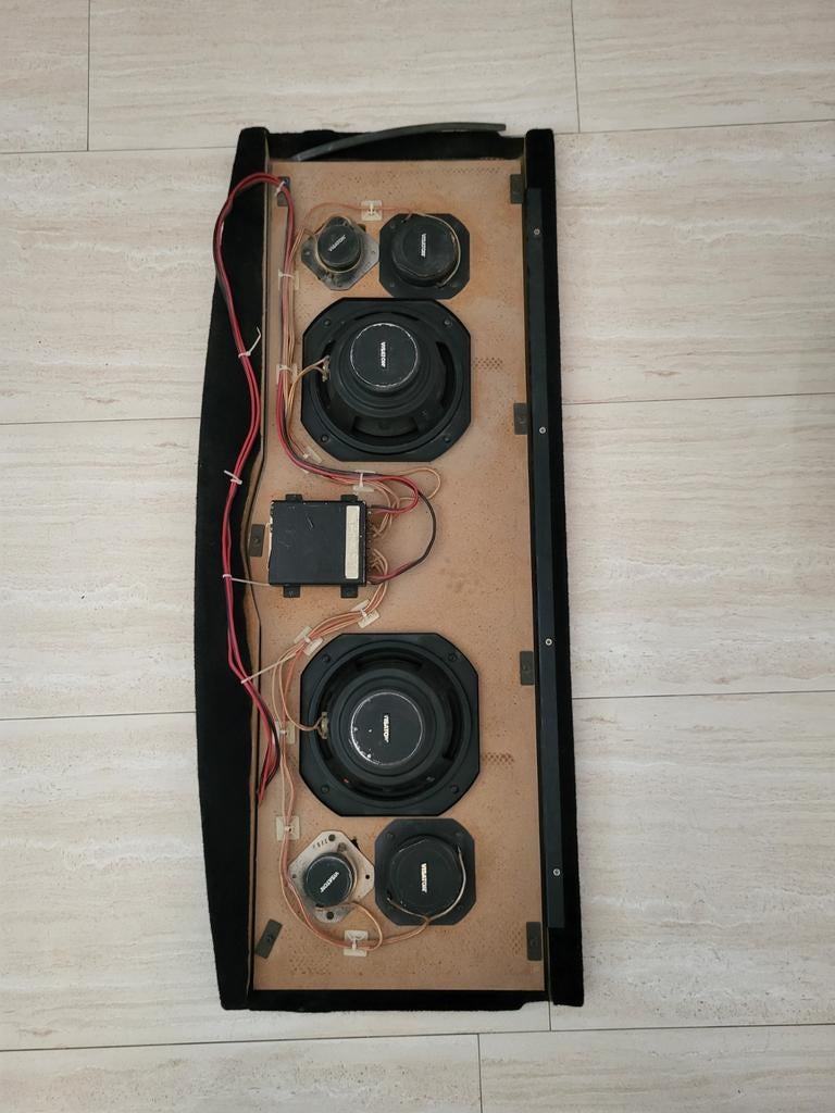 Peugeot 205 hoedenplank met Visaton 3-weg speakers, Ophalen, Gebruikt