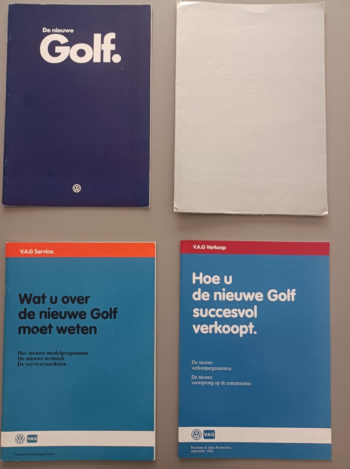 Introductie set VW Golf 2 / mk2 1983, uniek!!, Ophalen of Verzenden, Zo goed als nieuw, Volkswagen