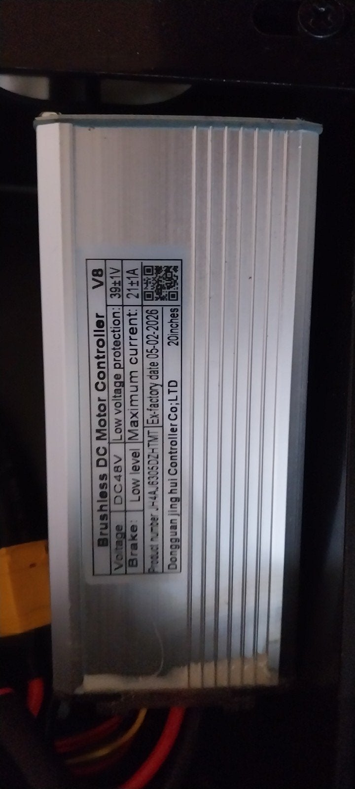 V8 Brushless DC Motor Controller 48V Opvoerbaar, Ophalen of Verzenden, Zo goed als nieuw, Elektrische fiets, V8