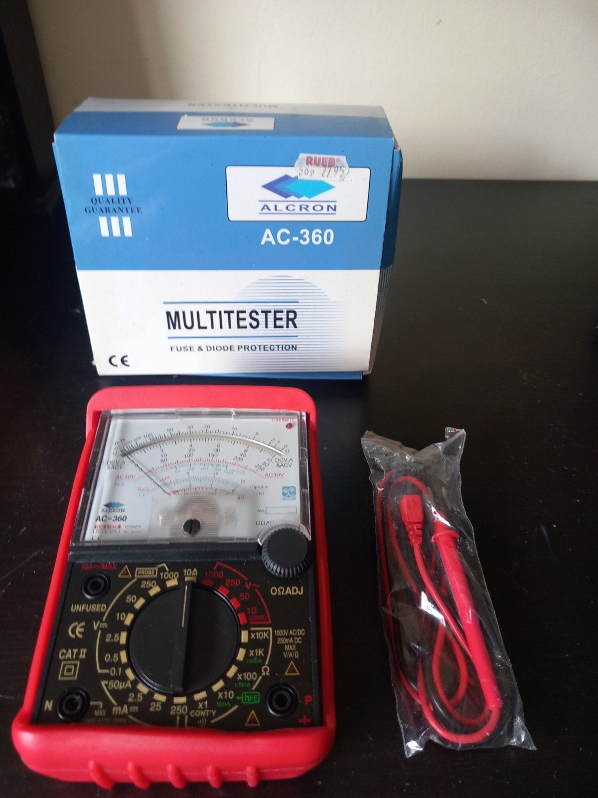 Alcron AC-360 Multimeter - Nieuw in doos, Ophalen of Verzenden, Nieuw, Multimeter