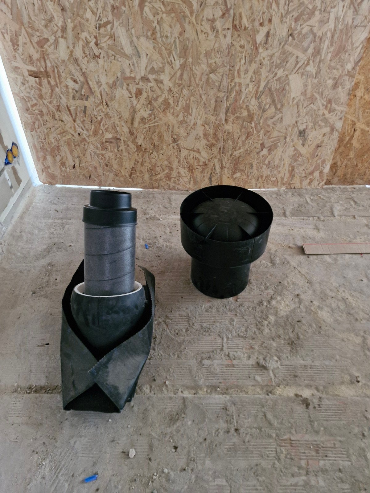 Ubbink Ventus geïsoleerde dakdoorvoer (160mm), Ophalen, Afvoer, Pvc, Minder dan 2 meter