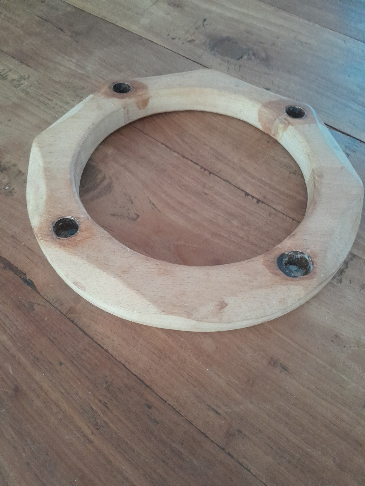 Antroposofische Advent Kaarsenstandaard Hout, Ophalen of Verzenden, Overige materialen