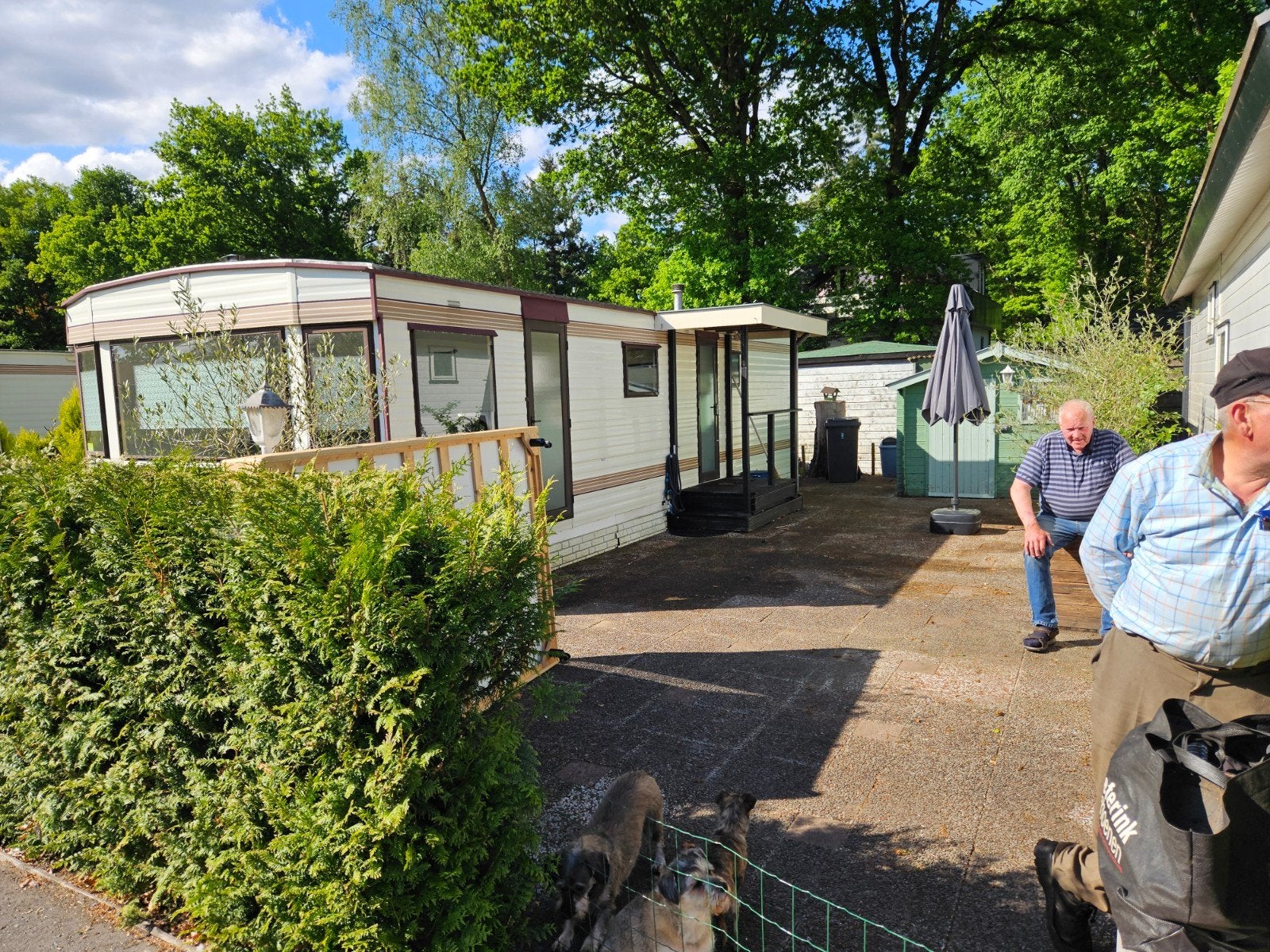 stacaravan met sta plek, Tot en met 4
