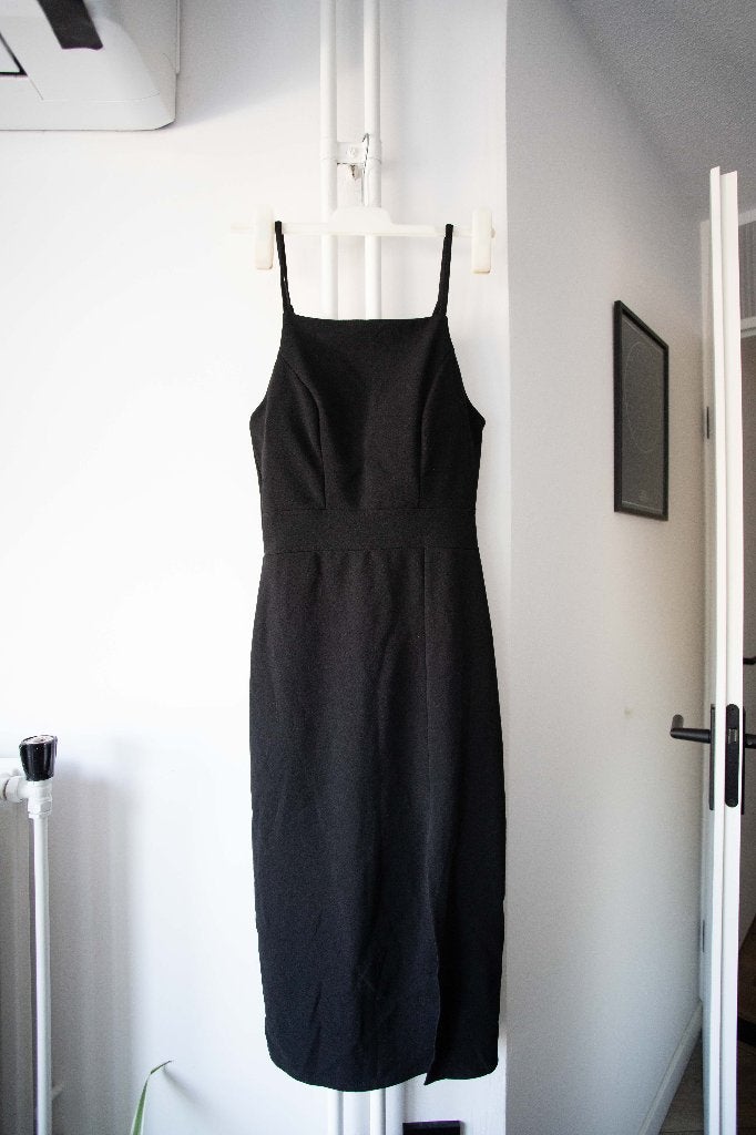 Zwarte nette cocktailjurk WalG maat S, Kleding | Dames, Zwart, Cocktailjurk, Ophalen of Verzenden, WalG
