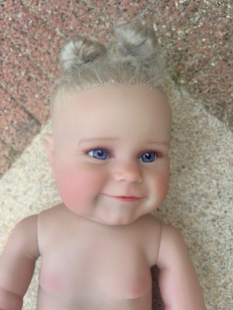 Reborn baby pop, Verzamelen, Poppen, Ophalen, Gebruikt, Babypop, Levensecht of Reborn