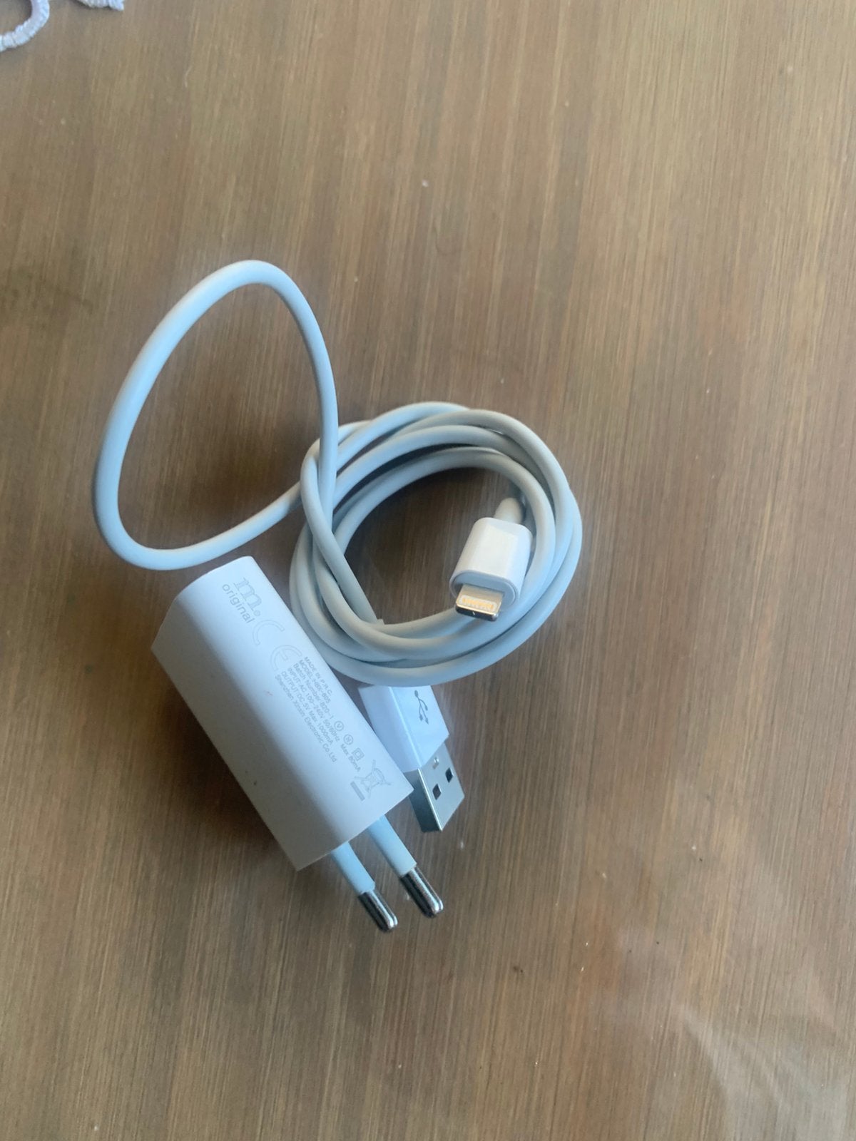 Apple iPhone adapter met kabel, Telecommunicatie, Adapter, Zo goed als nieuw, Apple, USB-C