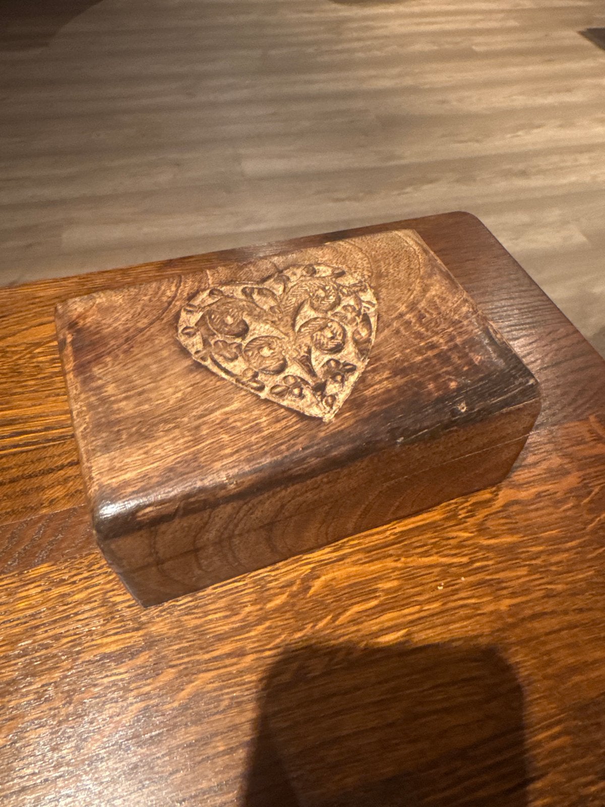 Houten doosje met Lenormand waarzegkaarten, Ophalen of Verzenden, Gebruikt