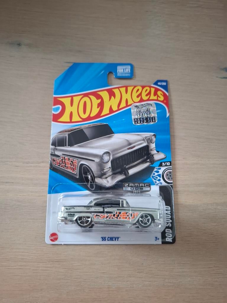 Hot Wheels - '55 Chevy Zamac edition, Ophalen of Verzenden, Nieuw, Auto