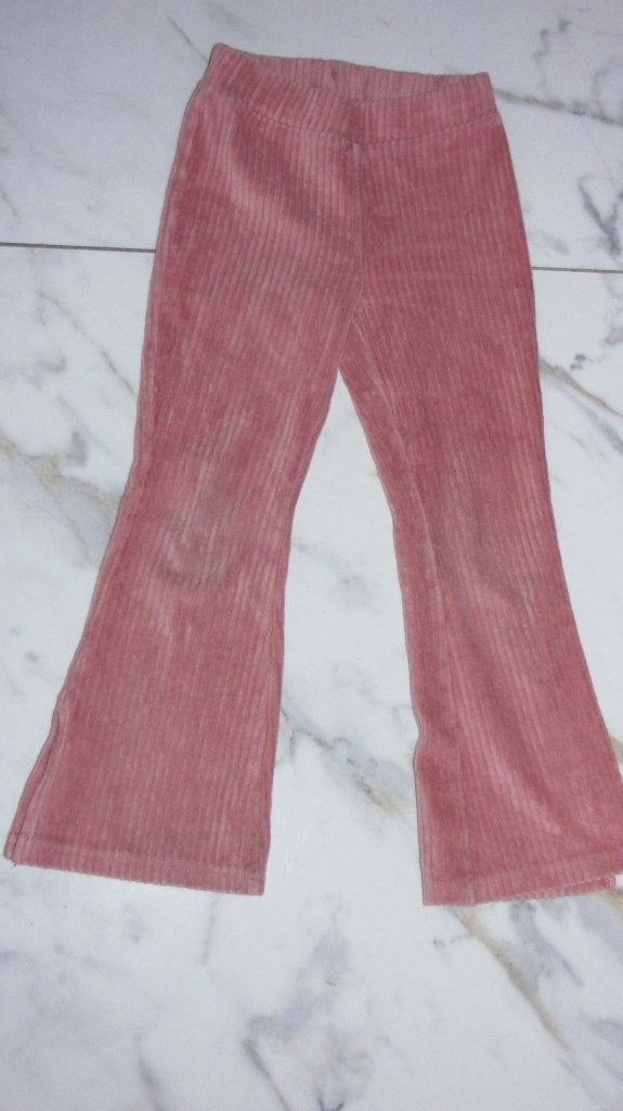 98-104 HEMA roze flared broek, Ophalen of Verzenden, Zo goed als nieuw, Meisje, Broek