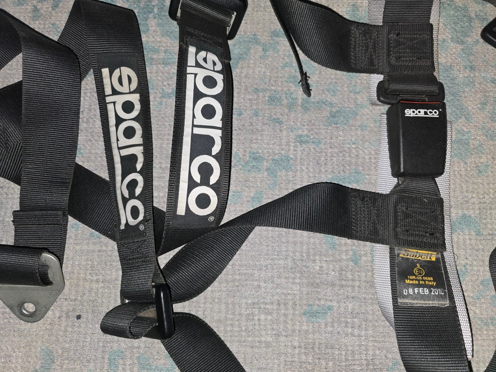 Sparco 3punts gordel - lees tekst, Ophalen of Verzenden, Gebruikt, Overige automerken
